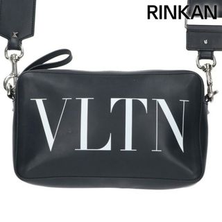 極美品!!】ヴァレンティノVLTN ショルダーバッグロゴレザー 極美品!!】ヴァレンティノVLTN ショルダーバッグロゴレザー