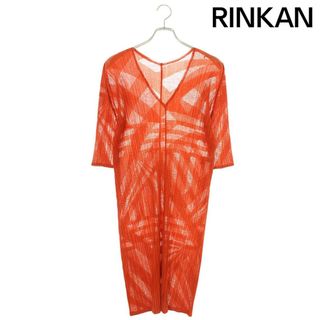 PLEATS PLEASE ISSEY MIYAKE(ひざ丈ワンピース ・ レッド/赤色 PLEATS PLEASE ISSEY MIYAKE(ひざ丈ワンピース ・ レッド/赤色