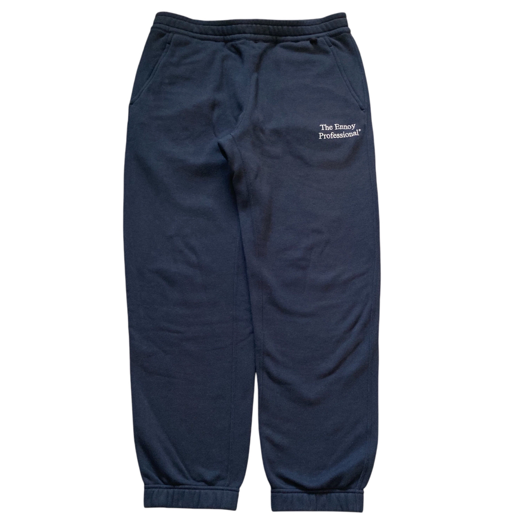 ennoyエンノイ スタイリスト私物 裏起毛スウェットパンツ ネイビー L ennoyエンノイ スタイリスト私物 裏起毛スウェットパンツ ネイビー L