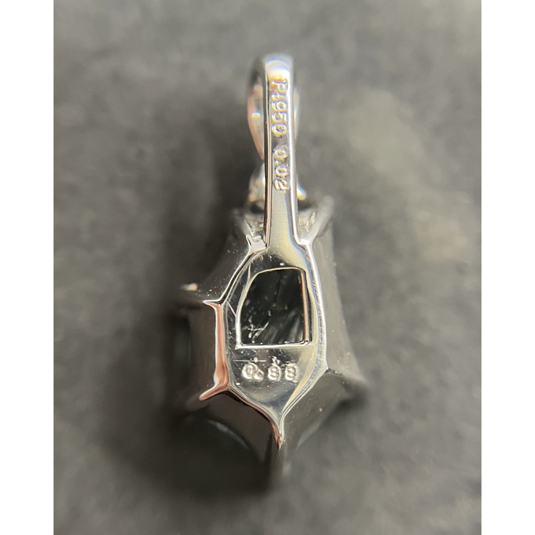 ムンシュタイナー アクアマリン ペンダントトップ pt950 ムーン ムンシュタイナー アクアマリン ペンダントトップ pt950 ムーン