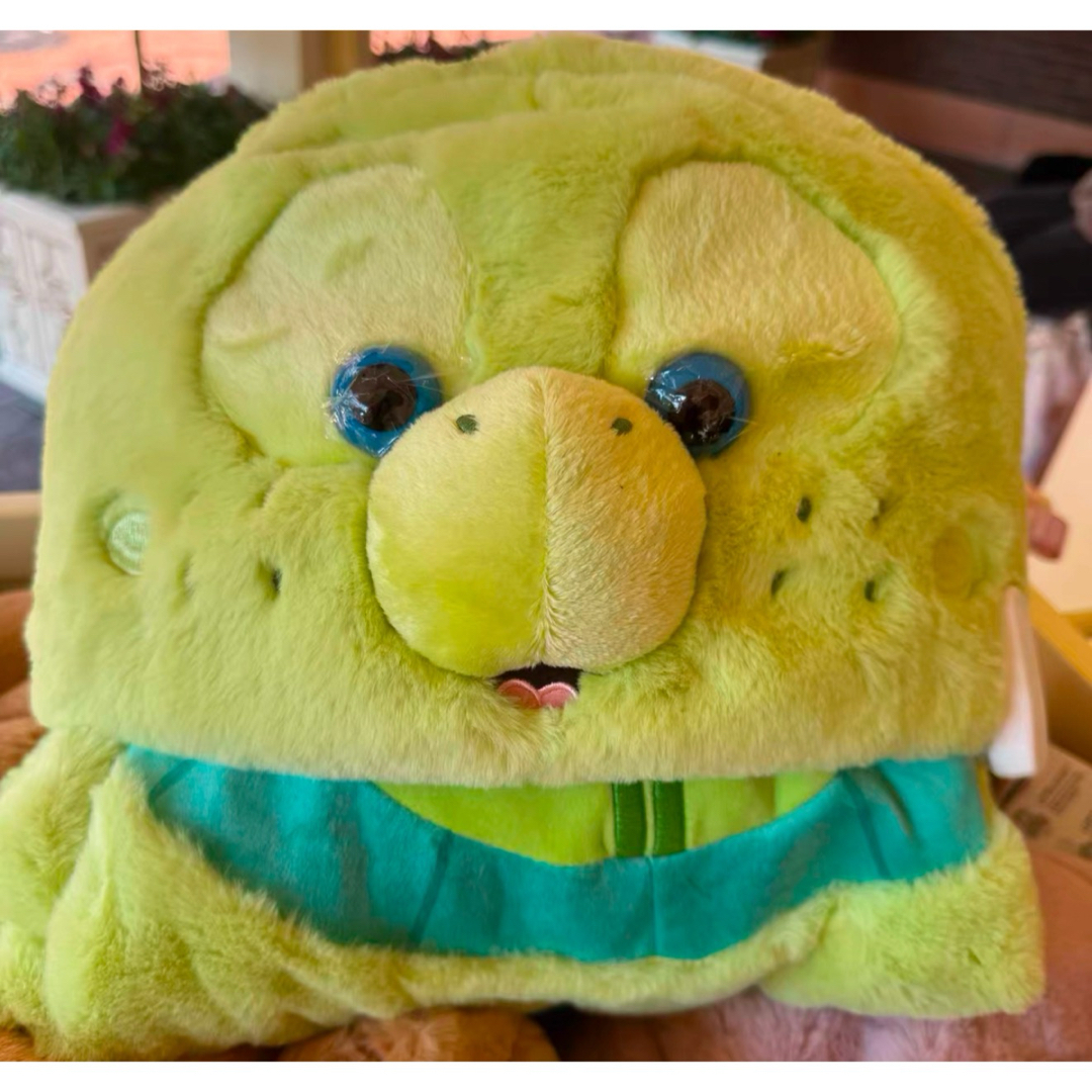 上海ディズニー オルメル 3d目玉 ふわふわ ブランケットポンチョ 上海ディズニー オルメル 3d目玉 ふわふわ ブランケットポンチョ