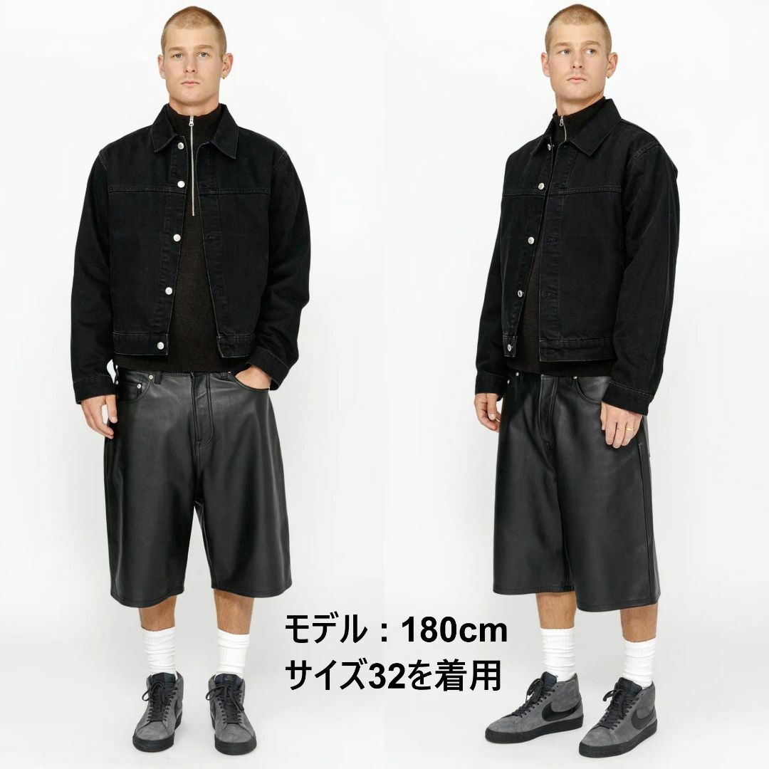 STUSSY - Stüssy Baggy Leather Short 38 Supreme 36の通販 by STUSSY - Stüssy Baggy Leather Short 38 Supreme 36の通販 by