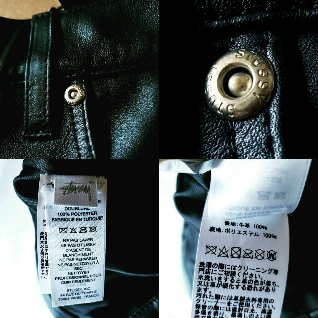 STUSSY - Stüssy Baggy Leather Short 38 Supreme 36の通販 by STUSSY - Stüssy Baggy Leather Short 38 Supreme 36の通販 by