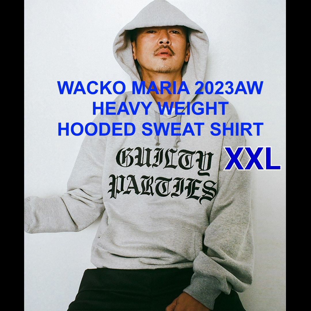 WACKO MARIA - WACKO MARIA HEAVYWEIGHT HOODED XXL 窪塚洋介の WACKO MARIA - WACKO MARIA HEAVYWEIGHT HOODED XXL 窪塚洋介の