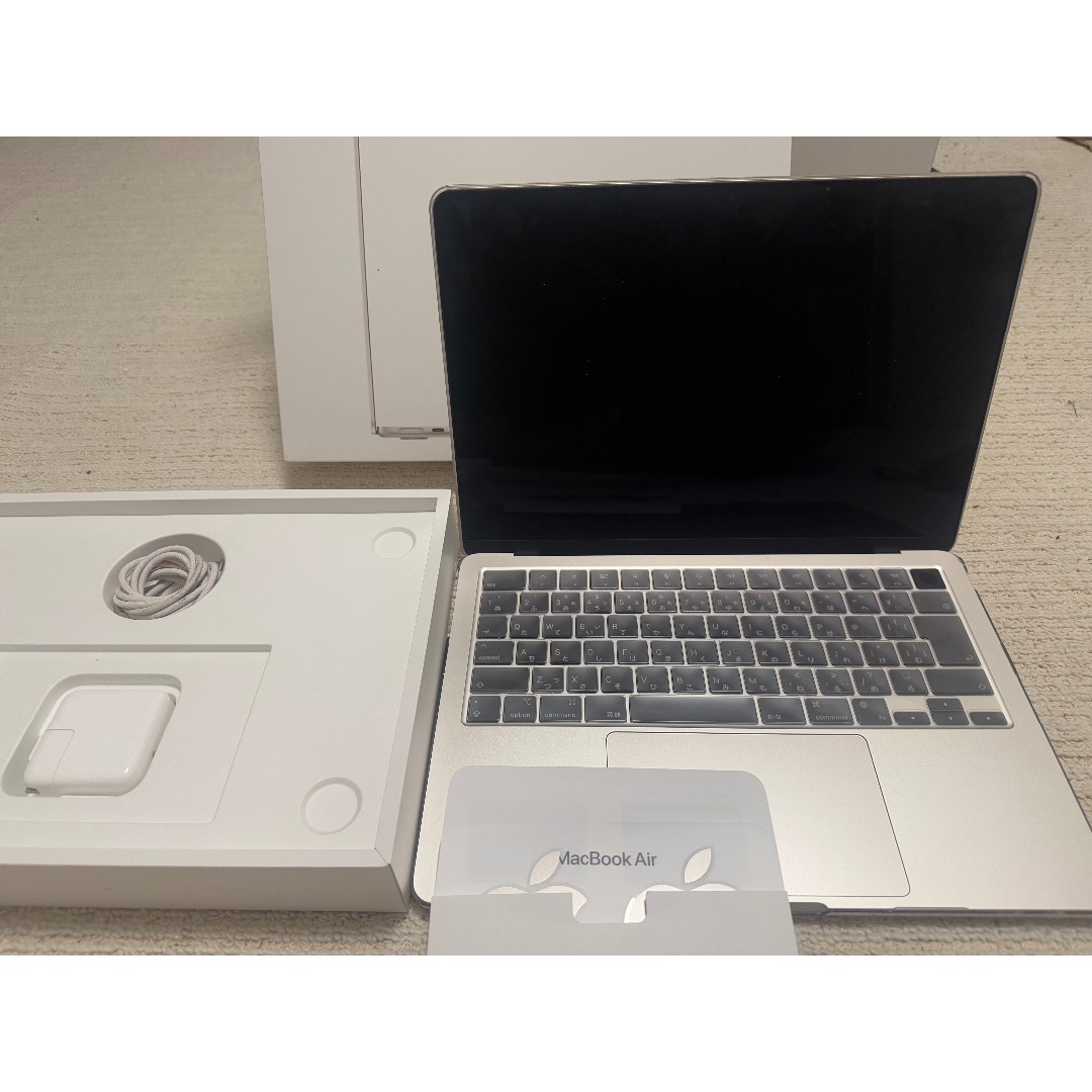 Mac (Apple) - (極美品(Apple Macbook Air M2 2022 13.6インチ