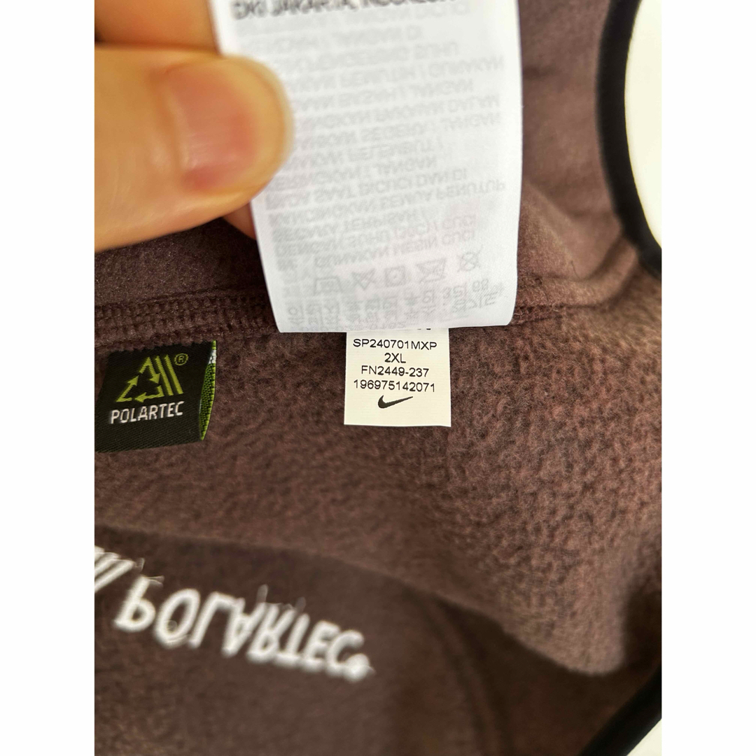 NIKE - 【新品タグ付】NIKE ACG ARCTIC WOLF VEST 2XLの通販 by NIKE - 【新品タグ付】NIKE ACG ARCTIC WOLF VEST 2XLの通販 by