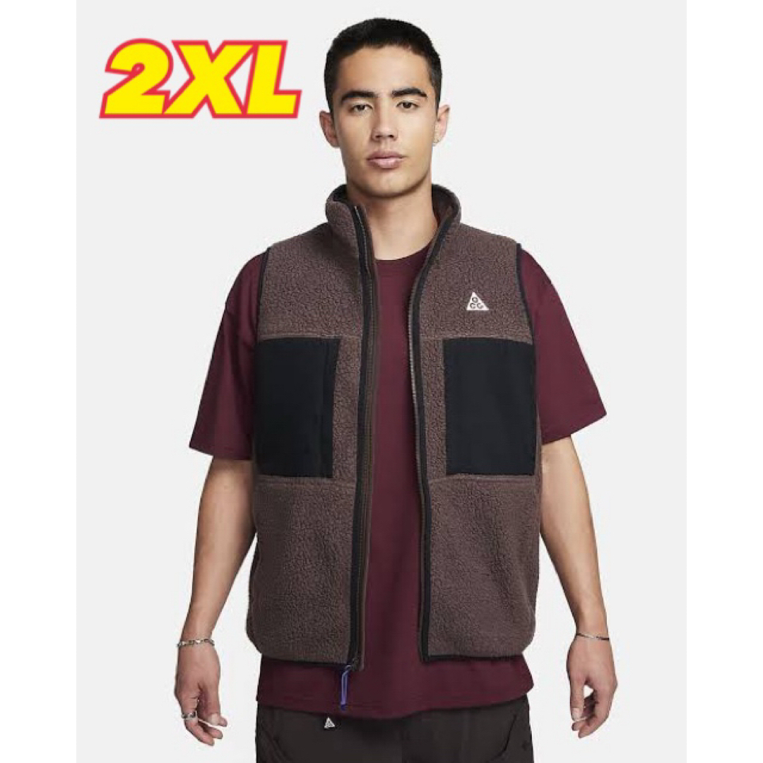 NIKE - 【新品タグ付】NIKE ACG ARCTIC WOLF VEST 2XLの通販 by NIKE - 【新品タグ付】NIKE ACG ARCTIC WOLF VEST 2XLの通販 by