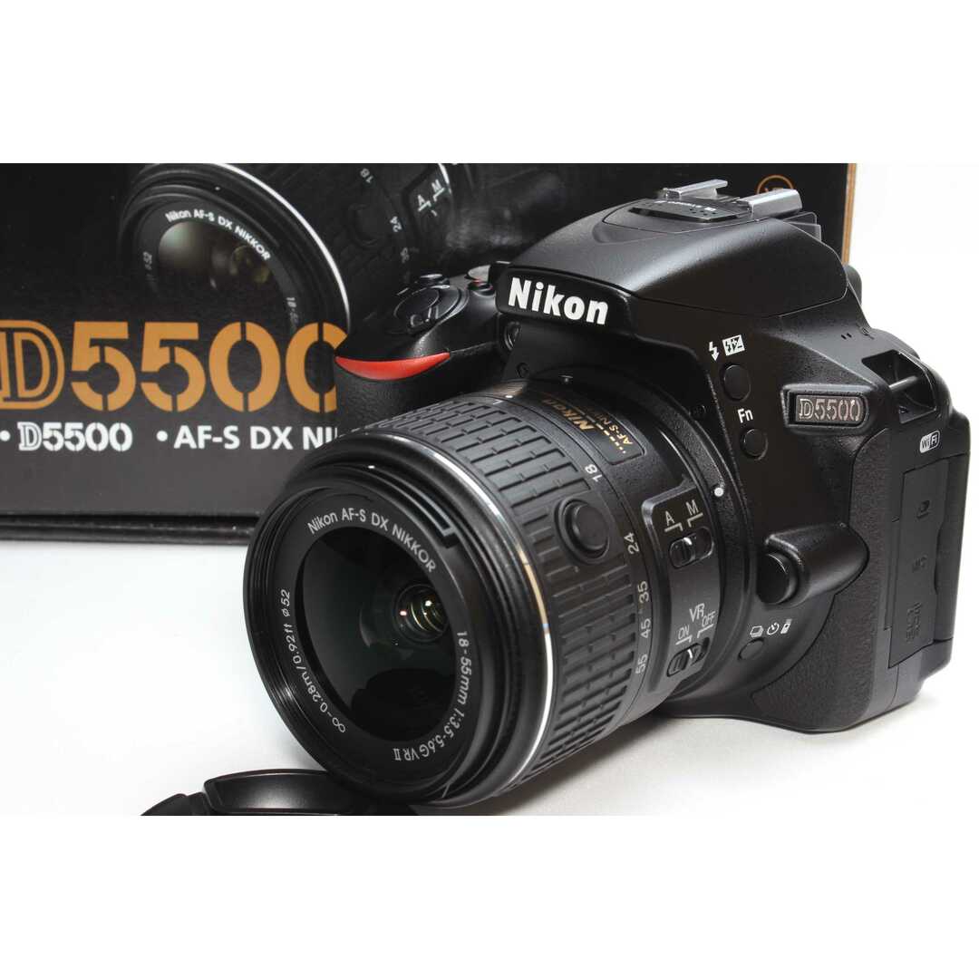 Nikon】Wi-Fi機能搭載☆自撮りもラクラク☆D5500レンズキット Nikon】Wi-Fi機能搭載☆自撮りもラクラク☆D5500レンズキット
