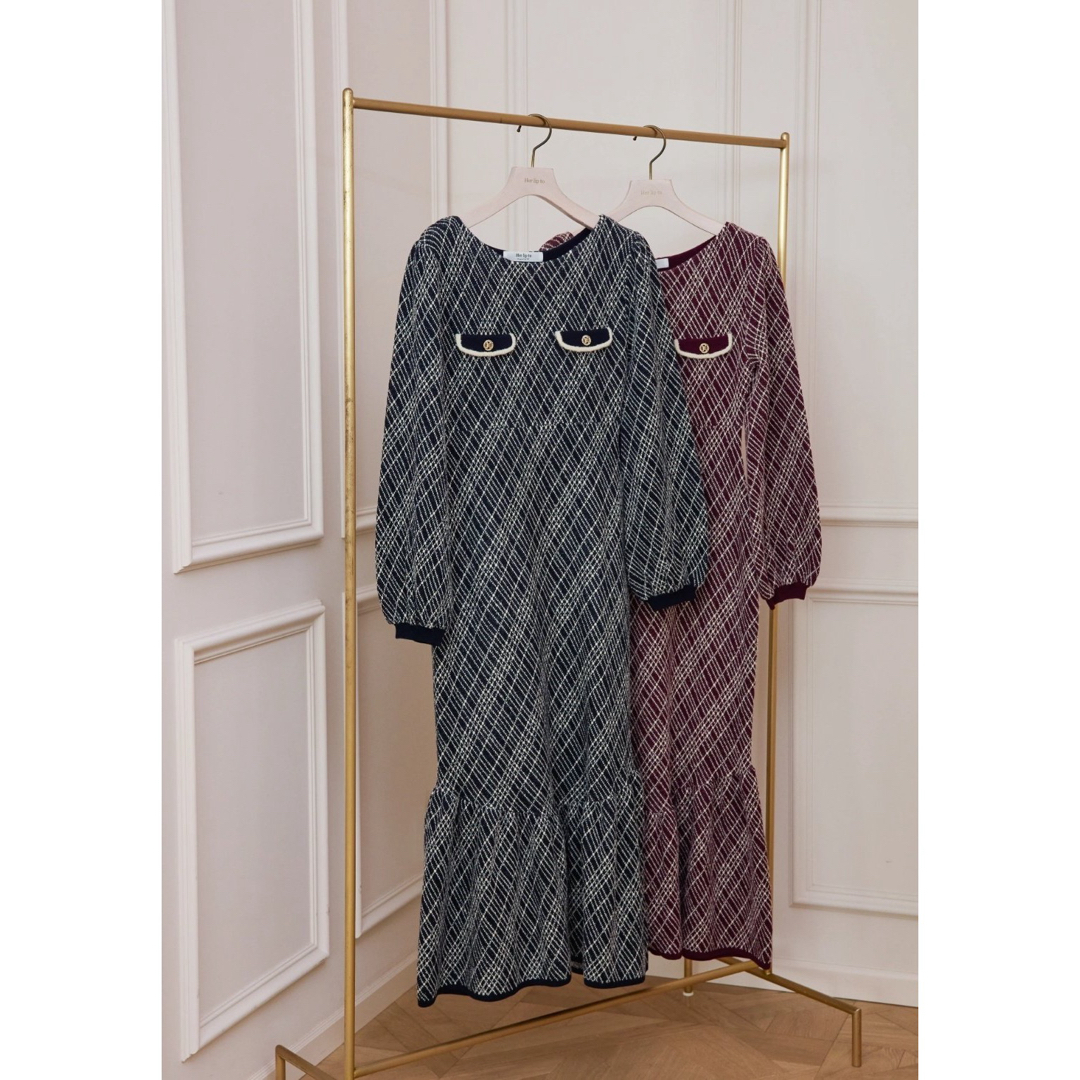 Her lip to Vosges Jacquard Knit Dress Her lip to Vosges Jacquard Knit Dress