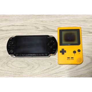 PlayStation Portable - PSP 1000 ゲームボーイポケット　ジャンク