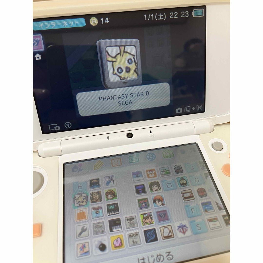 ニンテンドー2DS - New Nintendo 2DS LL ホワイト × オレンジ DL ニンテンドー2DS - New Nintendo 2DS LL ホワイト × オレンジ DL