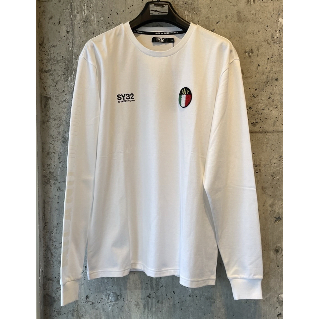 SY32 by SWEET YEARS ロンT 長袖Tシャツ ホワイト XL SY32 by SWEET YEARS ロンT 長袖Tシャツ ホワイト XL