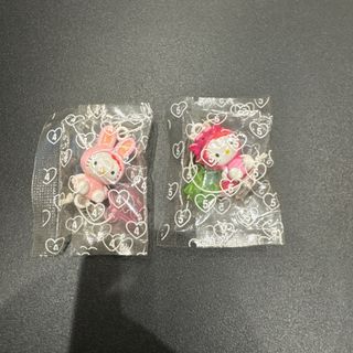 ハローキティ(ハローキティ)のハローキティストラップ　オモチャのおまけ(その他)