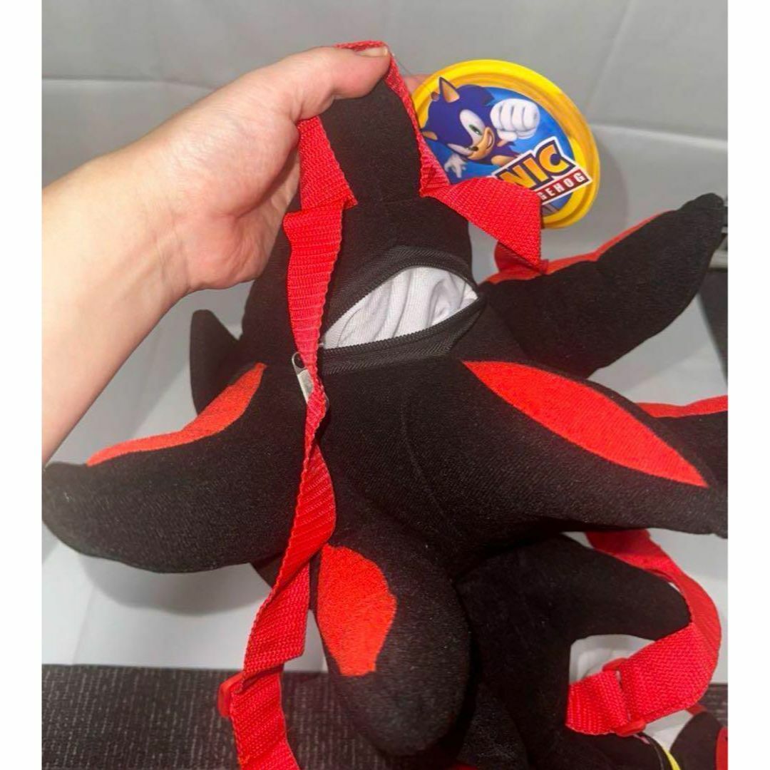 シャドウ・ザ・ヘッジホッグ リュック ぬいぐるみ リュックの シャドウ・ザ・ヘッジホッグ リュック ぬいぐるみ リュックの