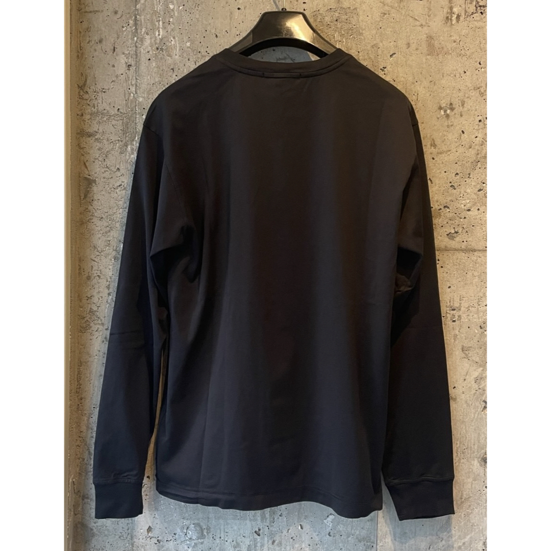 STONE ISLAND ストーンアイランド ロンT 長袖Tシャツ ブラック L STONE ISLAND ストーンアイランド ロンT 長袖Tシャツ ブラック L