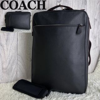 COACH - 美品♡A4可♡COACH コーチ レザー 2way リュック COACH - 美品♡A4可♡COACH コーチ レザー 2way リュック