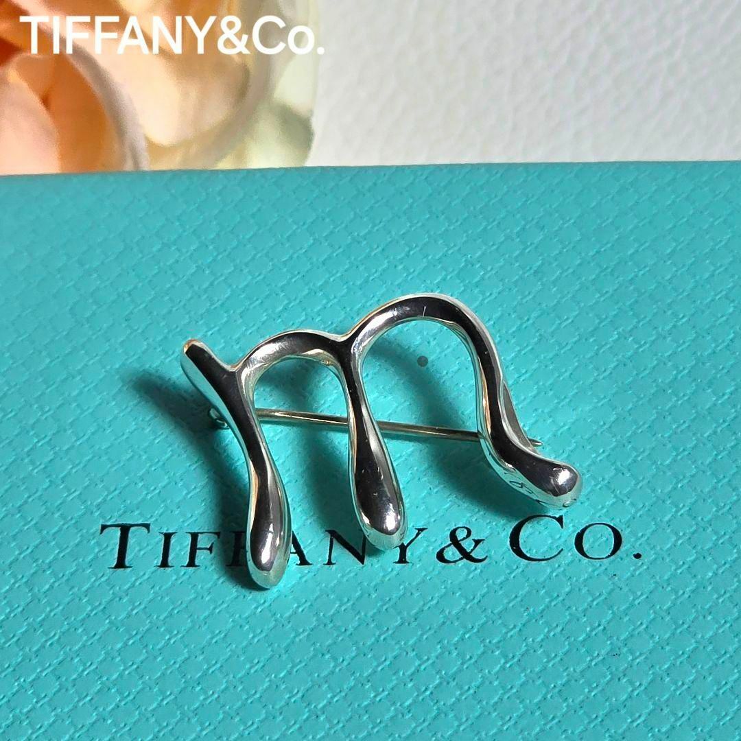 TIFFANY&Co. ティファニー イニシャル M ブローチ SV レディース TIFFANY&Co. ティファニー イニシャル M ブローチ SV レディース