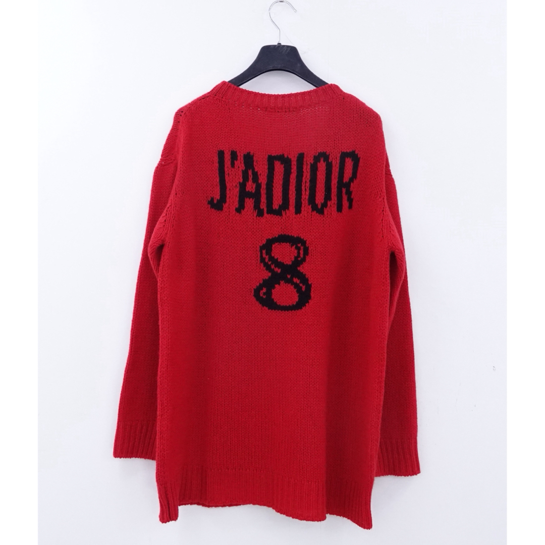 ディオール J´ADIOR 8 カシミア ニット セーター 赤 F34 ディオール J´ADIOR 8 カシミア ニット セーター 赤 F34