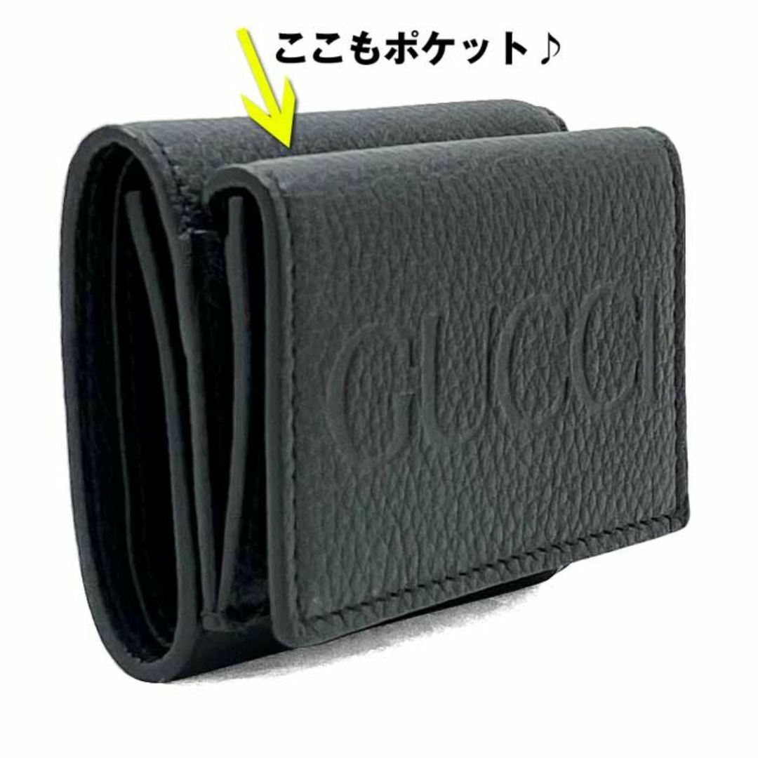GUCCI - GUCCI 三つ折り財布 736151 0E8IG 1000の通販 by ITUKL GUCCI - GUCCI 三つ折り財布 736151 0E8IG 1000の通販 by ITUKL