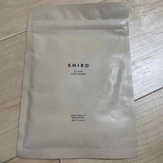 シロ(shiro)のSHIRO 酒かす米ぬか フェイスマスク 3枚入り(パック/フェイスマスク)
