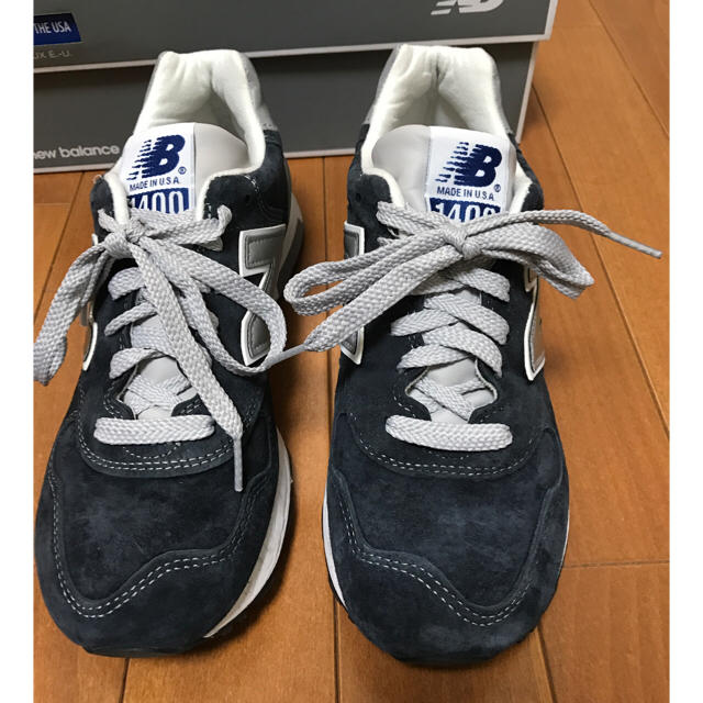 New Balance - ニューバランス M1400ネイビーの通販 by じゃまも New Balance - ニューバランス M1400ネイビーの通販 by じゃまも