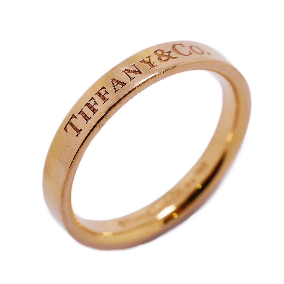 Tiffany & Co. - 【4jtb241】ティファニー リング フラットバンド K18PG ピンクゴールド 12.5号【中古】レディース