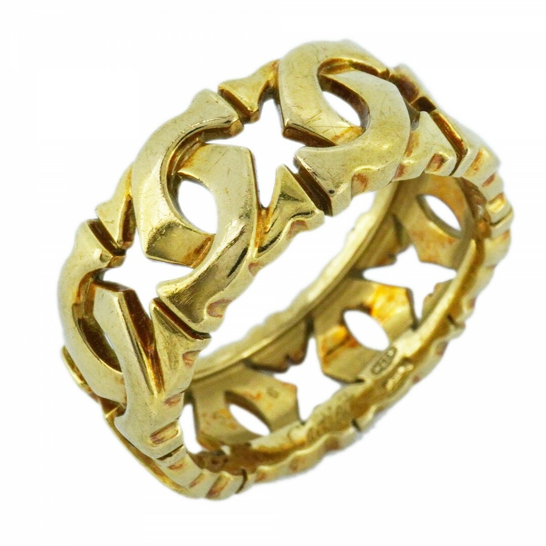Cartier - 【4jtb252】カルティエ リング アントルラセ K18YG イエローゴールド ＃56【中古】メンズ