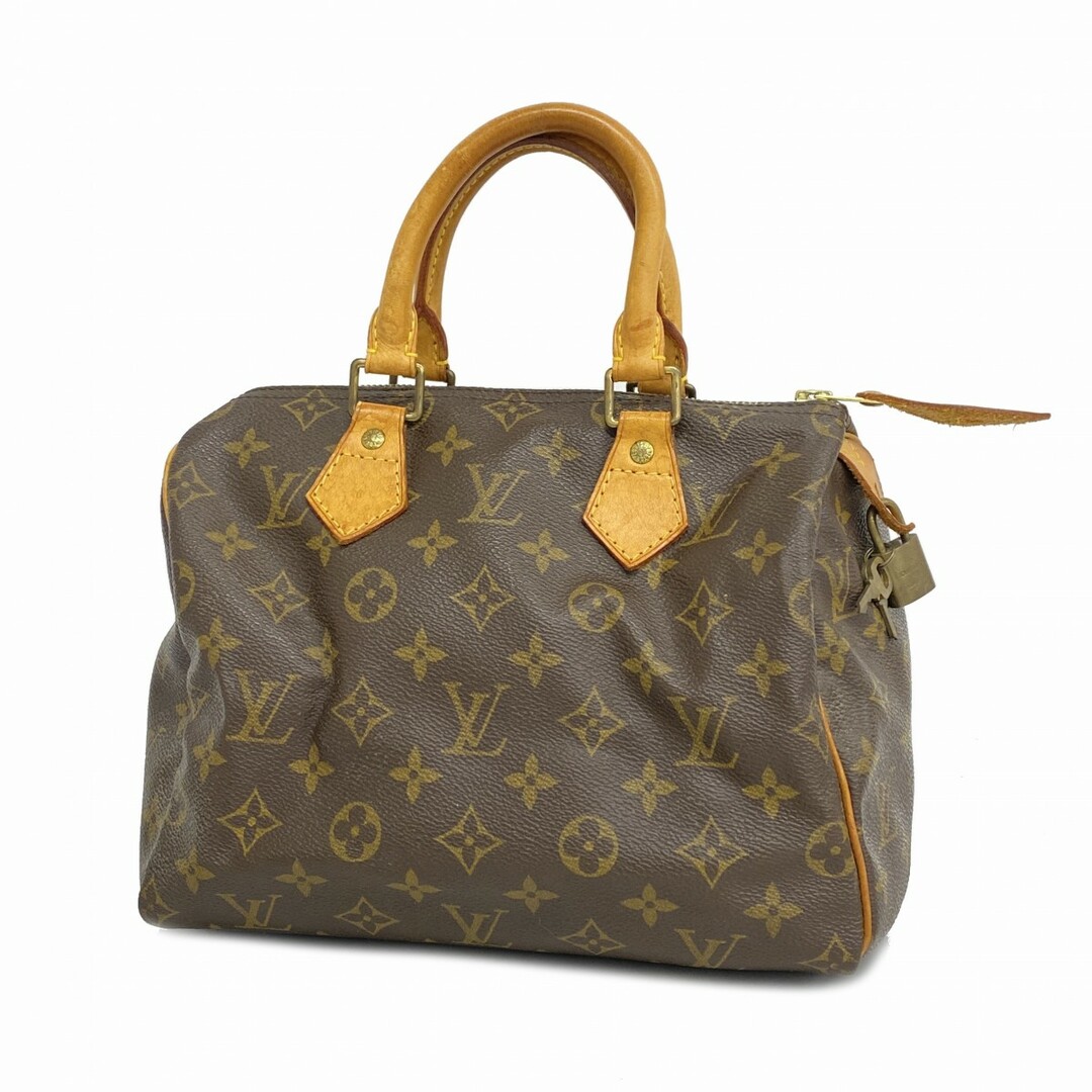 LOUIS VUITTON - 【4te5284】ルイヴィトン ハンドバッグ モノグラム スピーディ25 M41109 ブラウン【中古】レディース