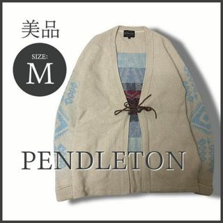 PENDLETON - ペンドルトン オルテガ柄 ロングカーディガン M 美 PENDLETON - ペンドルトン オルテガ柄 ロングカーディガン M 美