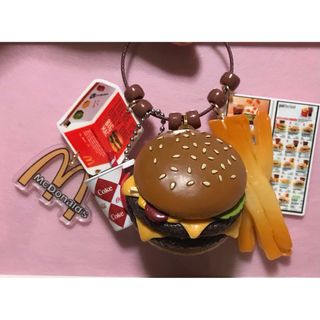 ビッグマック　ジャラジャラキーホルダー(キャラクターグッズ)