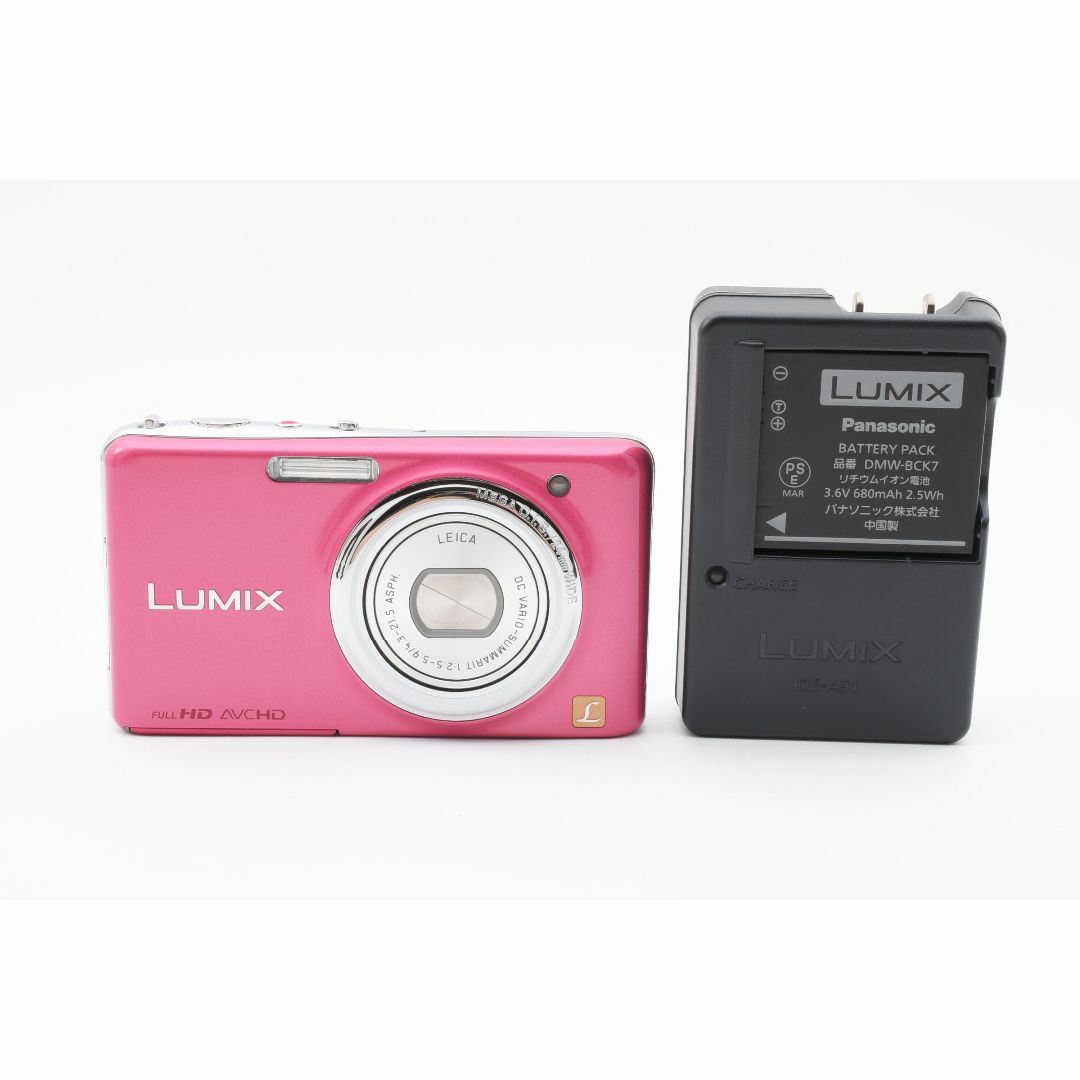 パナソニック Panasonic DMC-FX77 本体、バッテリー、充電器 パナソニック Panasonic DMC-FX77 本体、バッテリー、充電器