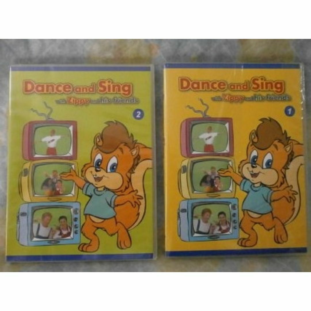 Disney(ディズニー)の【希少】DWEディズニー英語 Dance and Sing with Zippy キッズ/ベビー/マタニティのおもちゃ(知育玩具)の商品写真