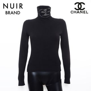 CHANEL - シャネル CHANEL タートルネック ロゴ カシミア Le CHANEL - シャネル CHANEL タートルネック ロゴ カシミア Le