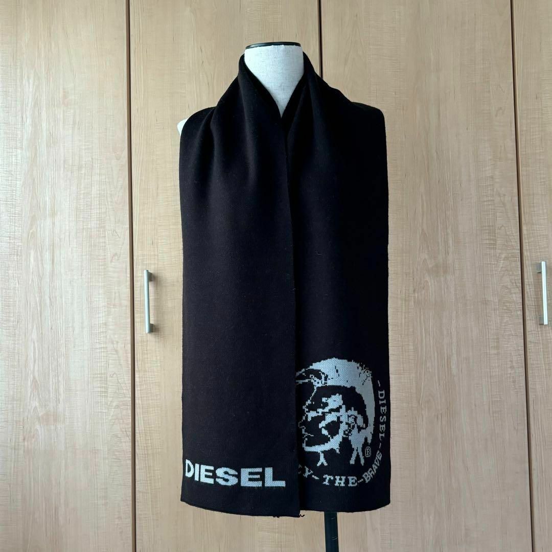 DIESEL - ディーゼル マフラー y2k ブラックの通販 by オシャレ DIESEL - ディーゼル マフラー y2k ブラックの通販 by オシャレ