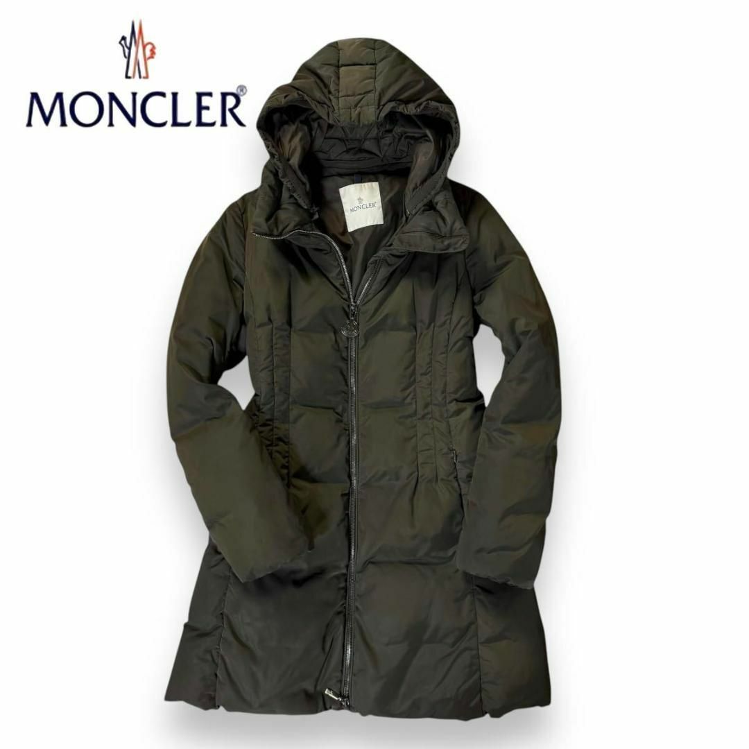 MONCLER グリーンダウンジャケット サイズ0 モンクレール MONCLER グリーンダウンジャケット サイズ0 モンクレール