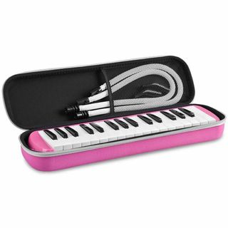 【ピンク】 鍵盤ハーモニカ メロディピアノ 32鍵 ピアニカ メロディオン 音楽(その他)