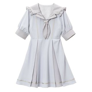 ディアマイラブ(DearMyLove)の新品 夢展望 dear my love 大きいサイズ3L　学園セーラーワンピース(ひざ丈ワンピース)