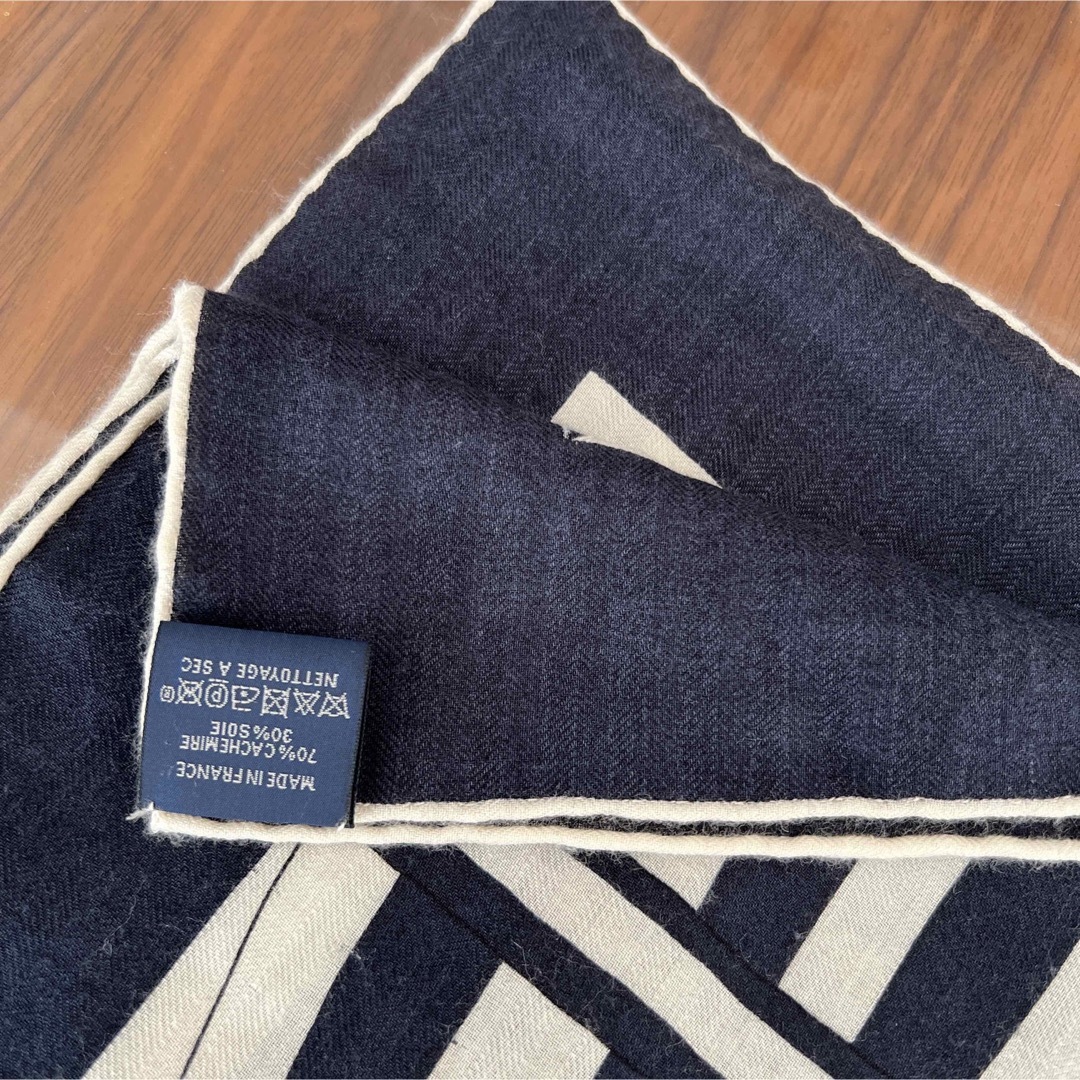 HERMES エルメス カシシル 空想の鞍 カシミヤシルク 140 HERMES エルメス カシシル 空想の鞍 カシミヤシルク 140