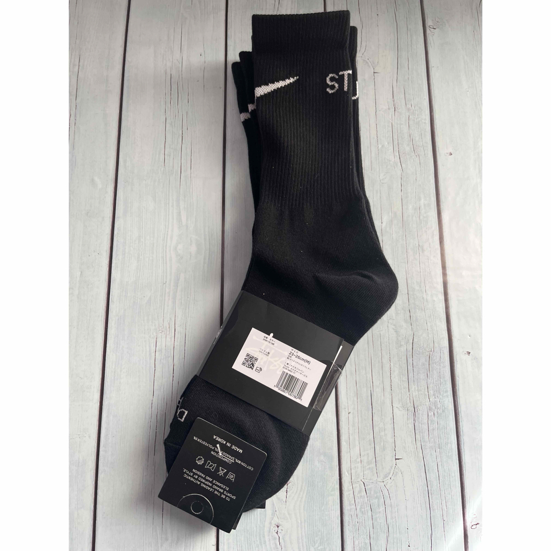 STUSSY - STUSSY NIKE コラボ ソックス 4足セット 23~26cm M STUSSY - STUSSY NIKE コラボ ソックス 4足セット 23~26cm M