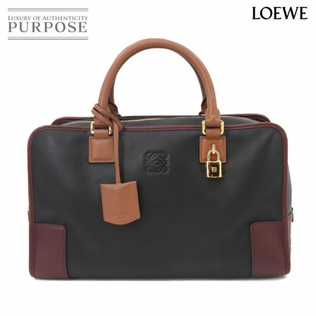 LOEWE - ロエベ LOEWE アマソナ 36 ハンド バッグ レザー LOEWE - ロエベ LOEWE アマソナ 36 ハンド バッグ レザー