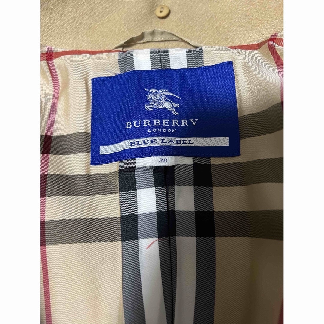 BURBERRY BLUE LABEL - バーバリーブルーレーベル コート BURBERRY BLUE LABEL - バーバリーブルーレーベル コート