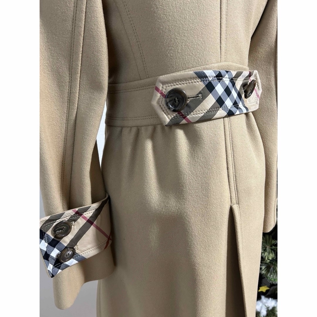 BURBERRY BLUE LABEL - バーバリーブルーレーベル コート BURBERRY BLUE LABEL - バーバリーブルーレーベル コート