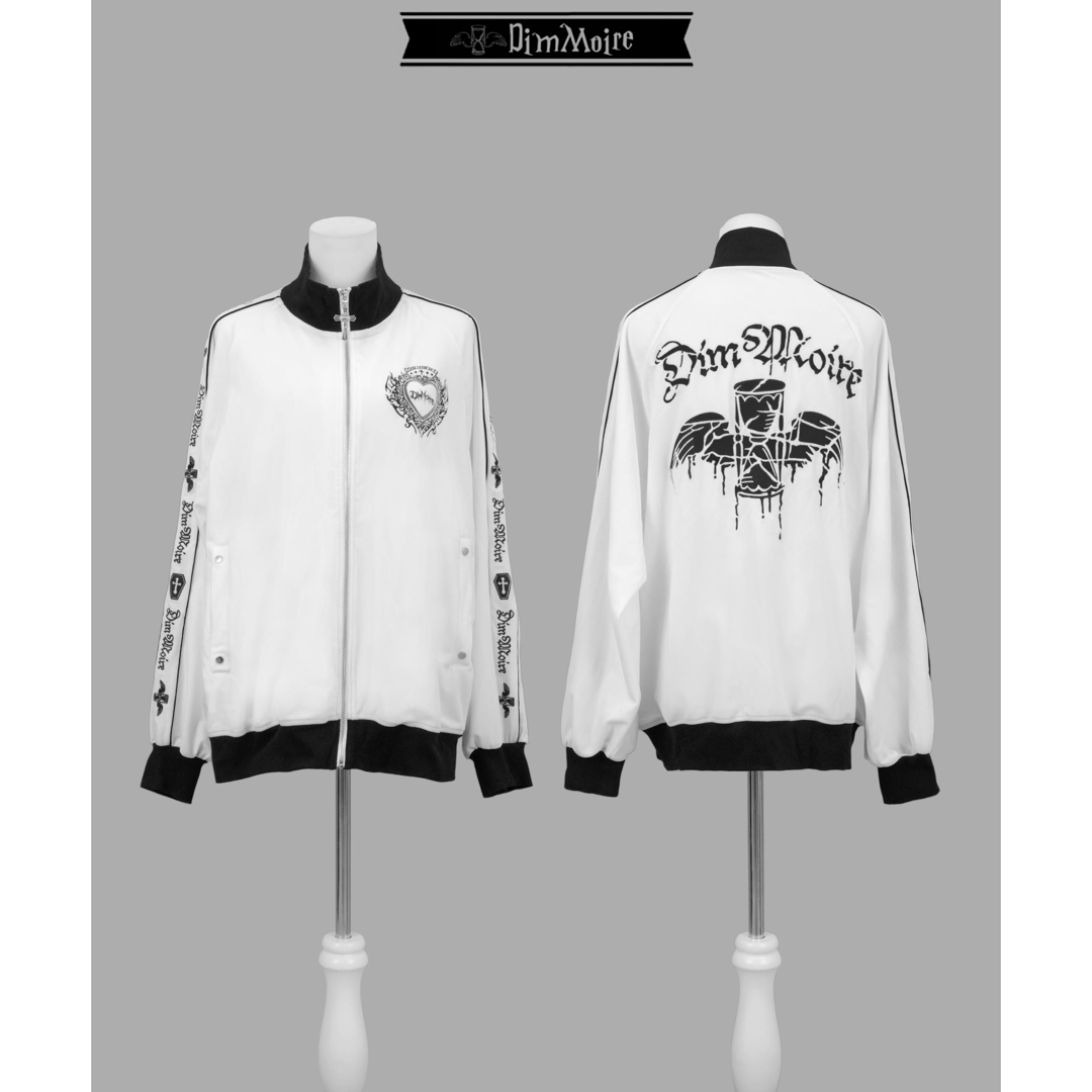 REFLEM - DimMoire ディムモアール ベロア ジャージ White M REFLEM - DimMoire ディムモアール ベロア ジャージ White M