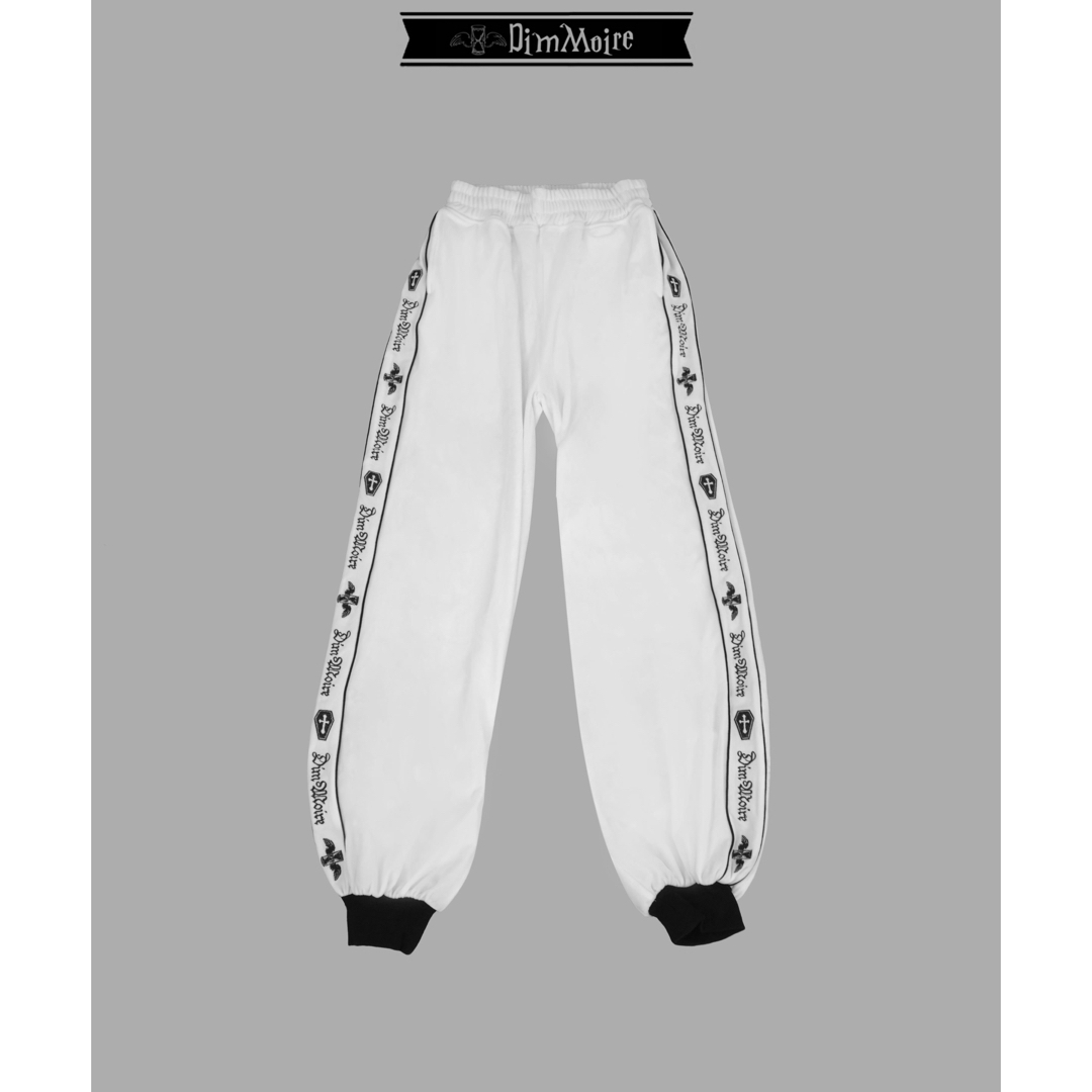 DimMoire ディムモアール ベロア ジャージ White Mサイズ パンツ DimMoire ディムモアール ベロア ジャージ White Mサイズ パンツ
