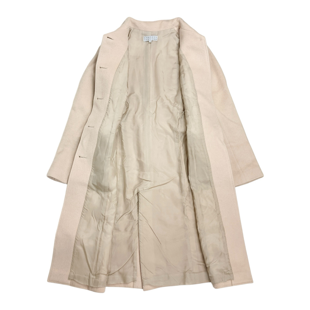 11T385☆ BARNEYS NEWYORK スタンドカラー ロングコート M 11T385☆ BARNEYS NEWYORK スタンドカラー ロングコート M