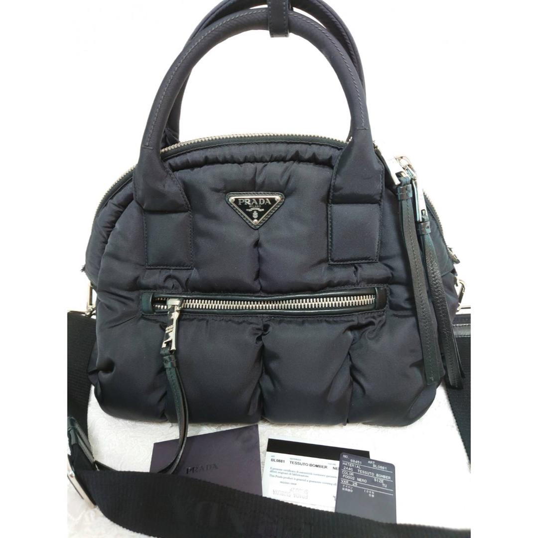 PRADA - プラダ⭐︎ テスートボンバー⭐︎バック⭐︎ 2WAY PRADA - プラダ⭐︎ テスートボンバー⭐︎バック⭐︎ 2WAY