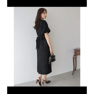 ブルーイースト(BLUEEAST)のBLUE EAST ブルーイースト バルーンスリーブジャガードワンピース(ロングワンピース/マキシワンピース)