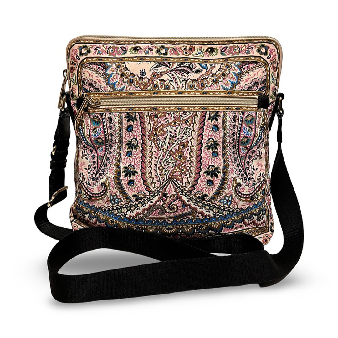 ETRO - ETRO エトロ ペイズリー柄 ショルダーバッグ ピンク ETRO - ETRO エトロ ペイズリー柄 ショルダーバッグ ピンク