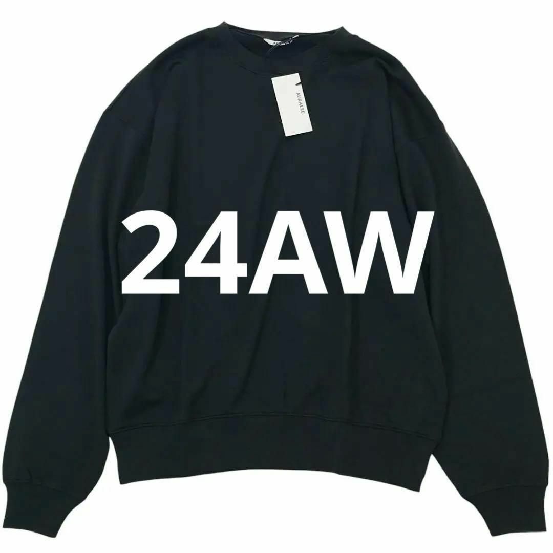 24AW AURALEE SUPER HIGH GAUGE SWEAT P/O4 24AW AURALEE SUPER HIGH GAUGE SWEAT P/O4