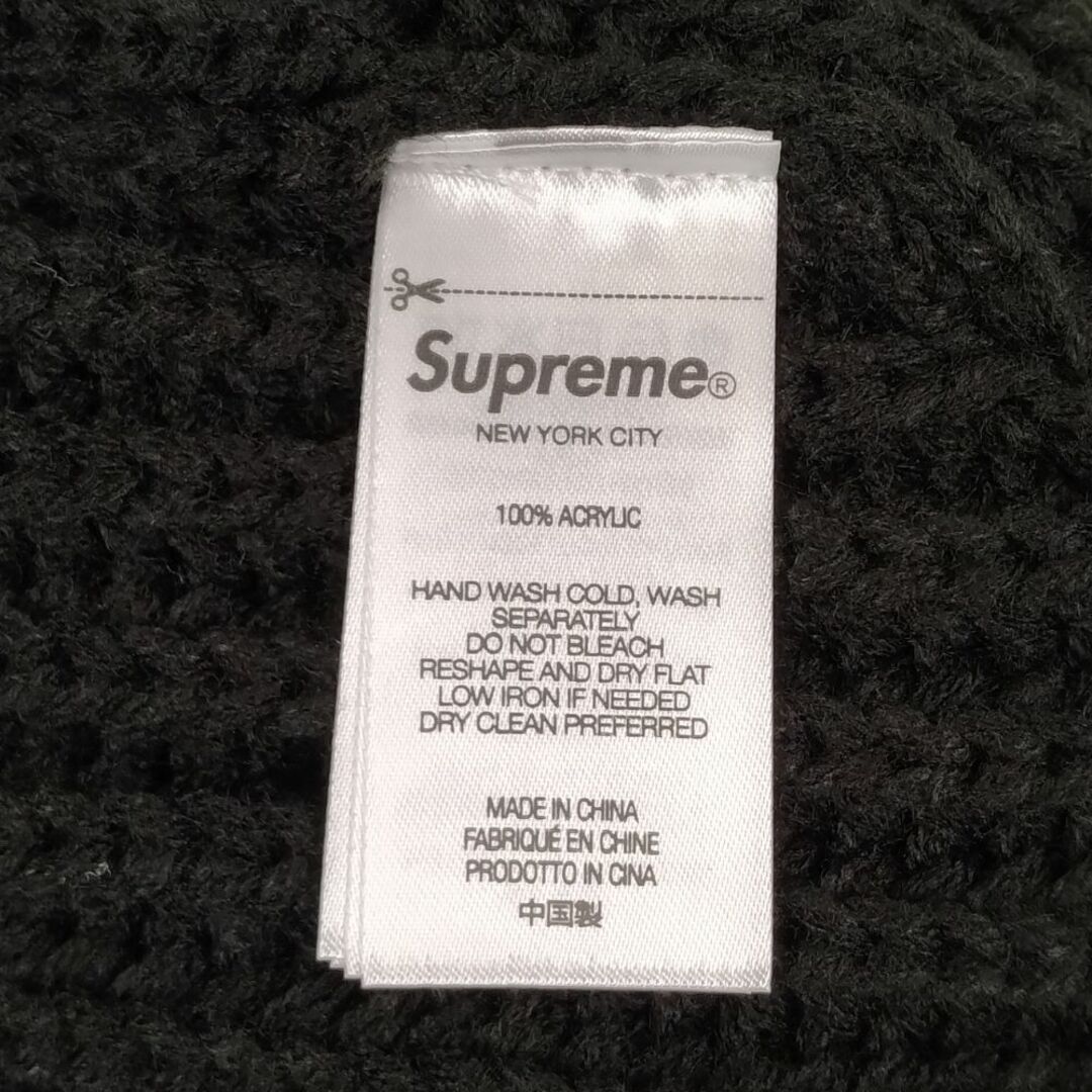 SUPREME シュプリーム 24AW Classic Logo Chunky Ribbed Beanie SUPREME シュプリーム 24AW Classic Logo Chunky Ribbed Beanie